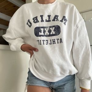garage boyfriend sweatshirt